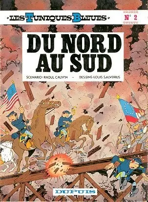 Couverture de l'album Les Tuniques Bleues Tome 2 Du nord au sud