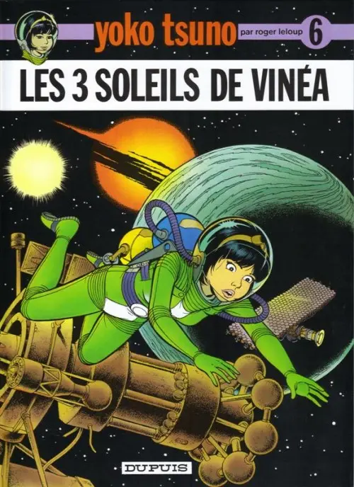Couverture de l'album Yoko Tsuno Tome 6 Les 3 soleils de Vinéa