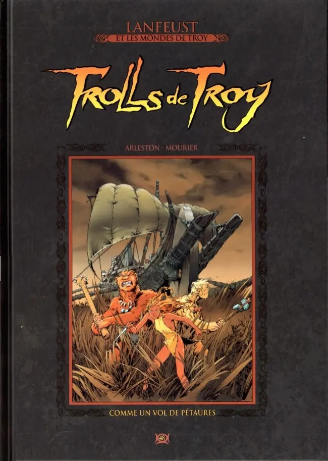 Couverture de l'album Lanfeust et les mondes de Troy Tome 48 Trolls de Troy - Comme un vol de pétaures