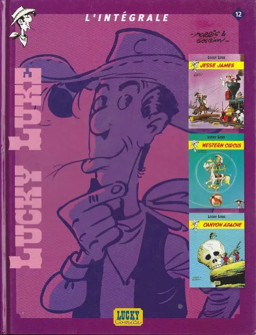 Couverture de l'album Lucky Luke (2002) L'Integrale 12