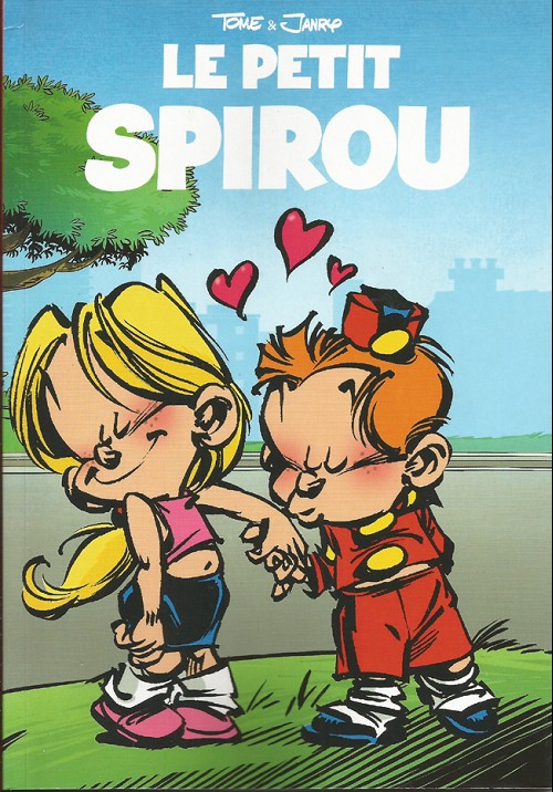 Couverture de l'album Le Petit Spirou Albums publicitaires pour Quick Compilation de gags