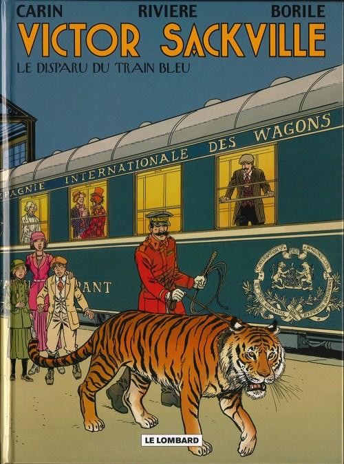 Couverture de l'album Victor Sackville Tome 21 Le disparu du Train bleu