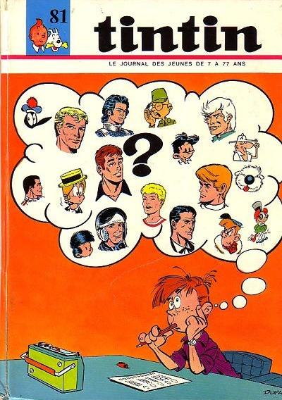 Couverture de l'album Tintin Tome 81 Tintin album du journal (n° 1081 à 1093)