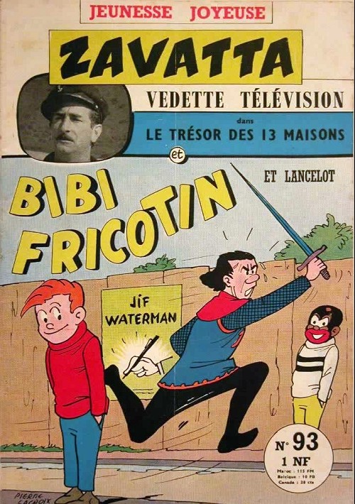 Couverture de l'album Bibi Fricotin Tome 93 Bibi Fricotin et Lancelot