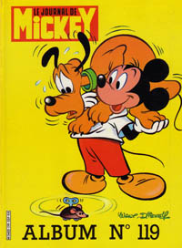 Couverture de l'album Le Journal de Mickey Album N° 119