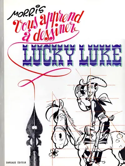 Couverture de l'album Morris vous apprend à dessiner Lucky Luke