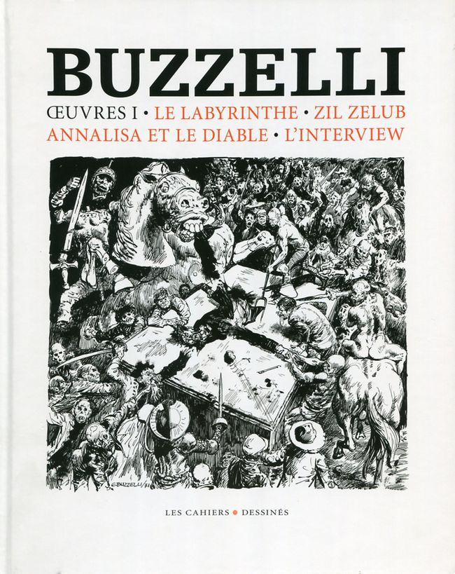 Couverture de l'album Buzzelli Œuvres I Le Labyrinthe - Zil Zelub - Annalisa et le Diable - L'Interview