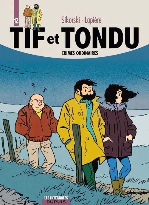 Couverture de l'album Tif et Tondu Intégrale Tome 12 Crimes ordinaires