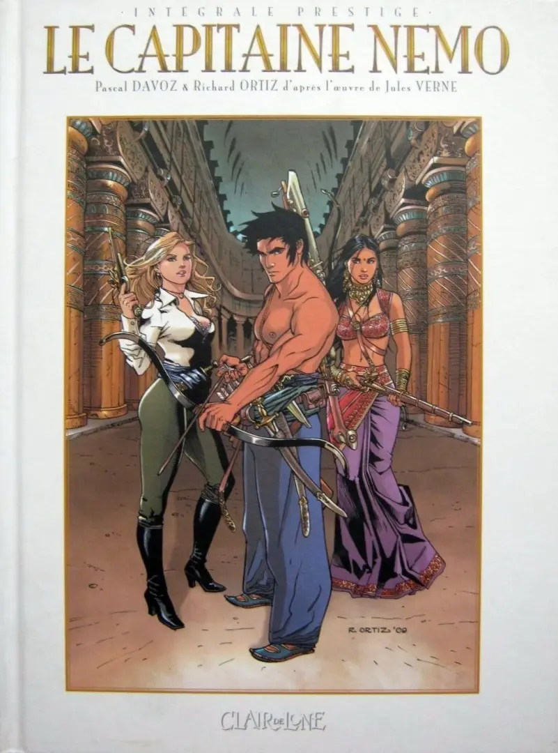 Couverture de l'album Le Capitaine Nemo / Indes 1821 Intégrale Prestige