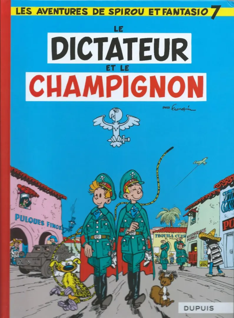 Couverture de l'album Spirou et Fantasio Tome 7 Le dictateur et le champignon