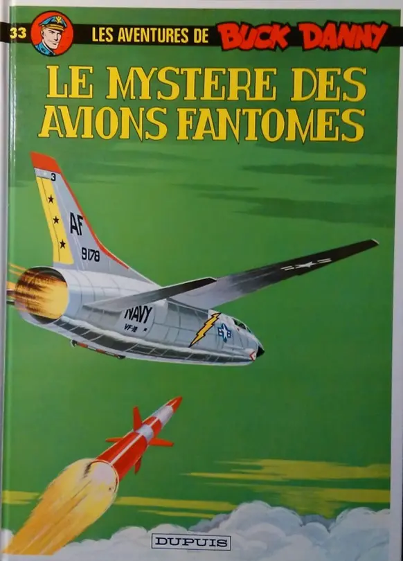 Couverture de l'album Buck Danny Tome 33 Le mystère des avions fantômes