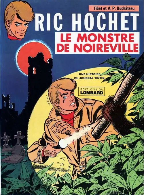 Couverture de l'album Ric Hochet Tome 15 Le Monstre de Noireville