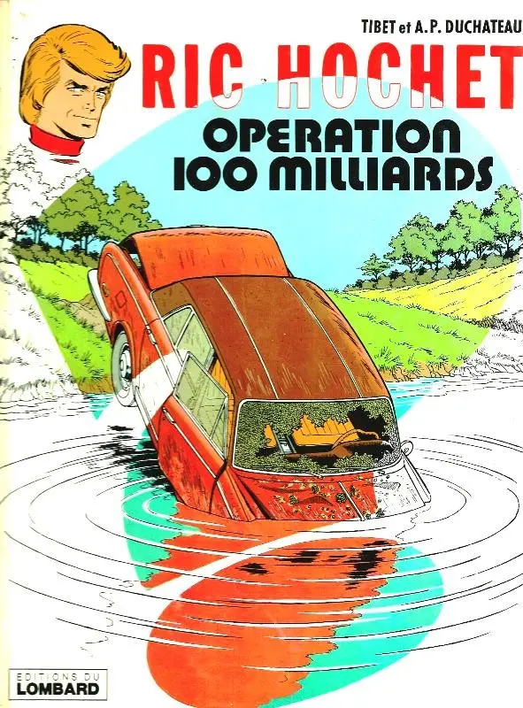 Couverture de l'album Ric Hochet Tome 29 Opération 100 milliards