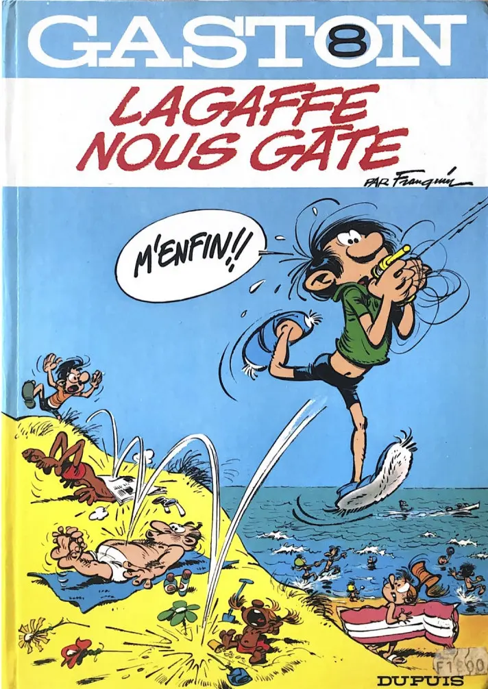 Couverture de l'album Gaston Tome 8 Lagaffe nous gâte