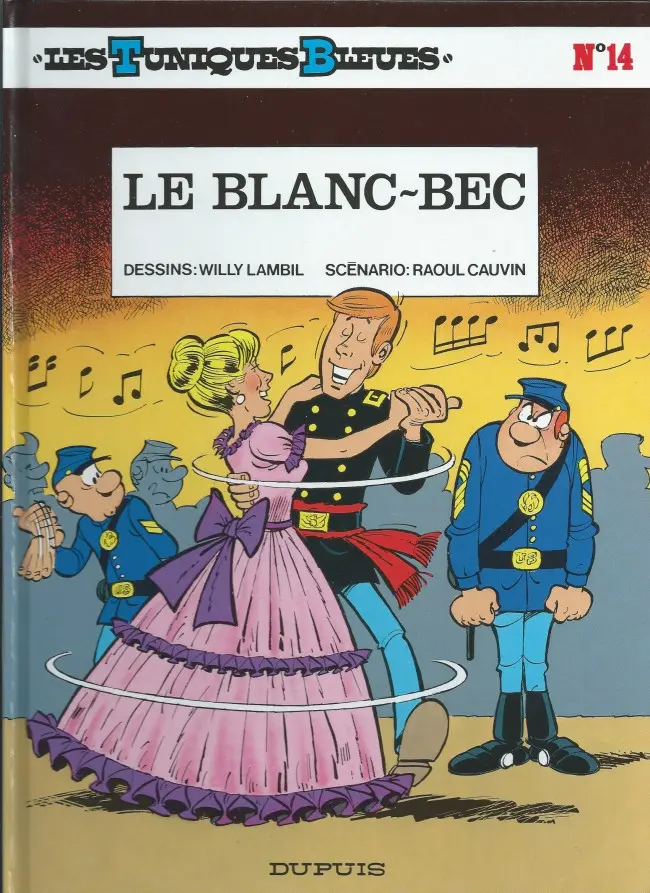 Couverture de l'album Les Tuniques Bleues Tome 14 Le blanc-bec