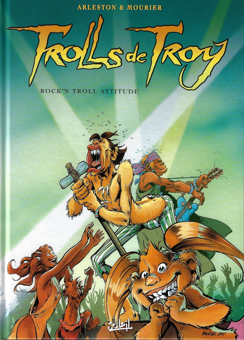 Couverture de l'album Trolls de Troy Tome 8 Rock'n Troll attitude