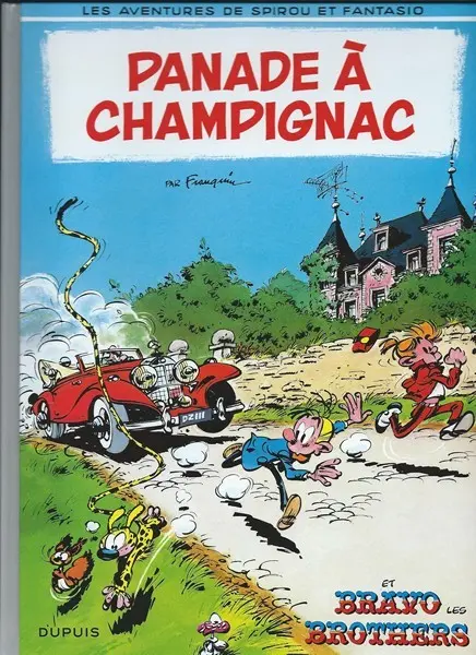Couverture de l'album Spirou et Fantasio Tome 19 Panade à Champignac