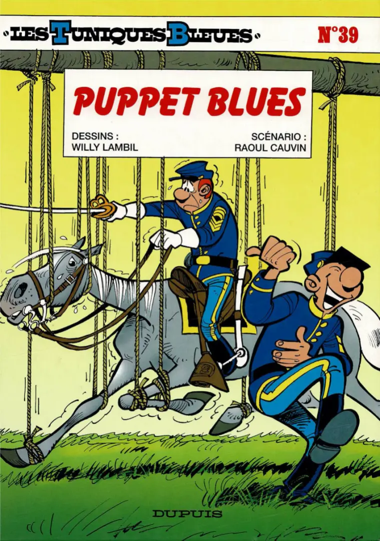 Couverture de l'album Les Tuniques Bleues Tome 39 Puppet Blues