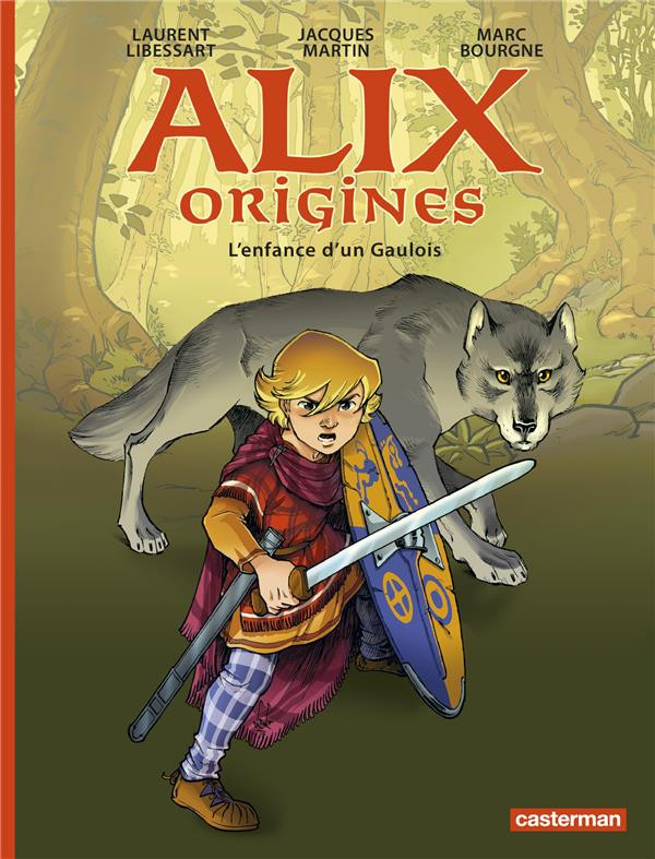 Couverture de l'album Alix origines Tome 1 L'enfance d'un gaulois