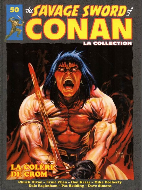 Couverture de l'album The Savage Sword of Conan - La Collection Tome 50 La colère de crom