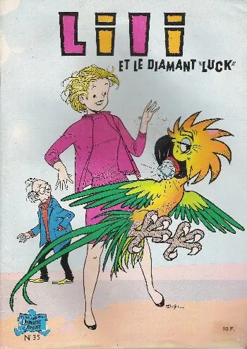 Couverture de l'album Lili Tome 35 Lili et le diamant Luck
