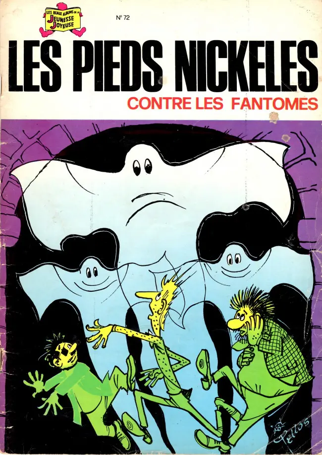 Couverture de l'album Les Pieds Nickelés Tome 72 Les Pieds Nickelés contre les fantômes