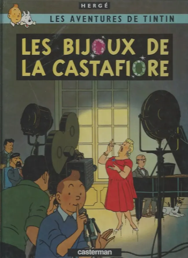 Couverture de l'album Tintin Tome 21 Les bijoux de la Castafiore