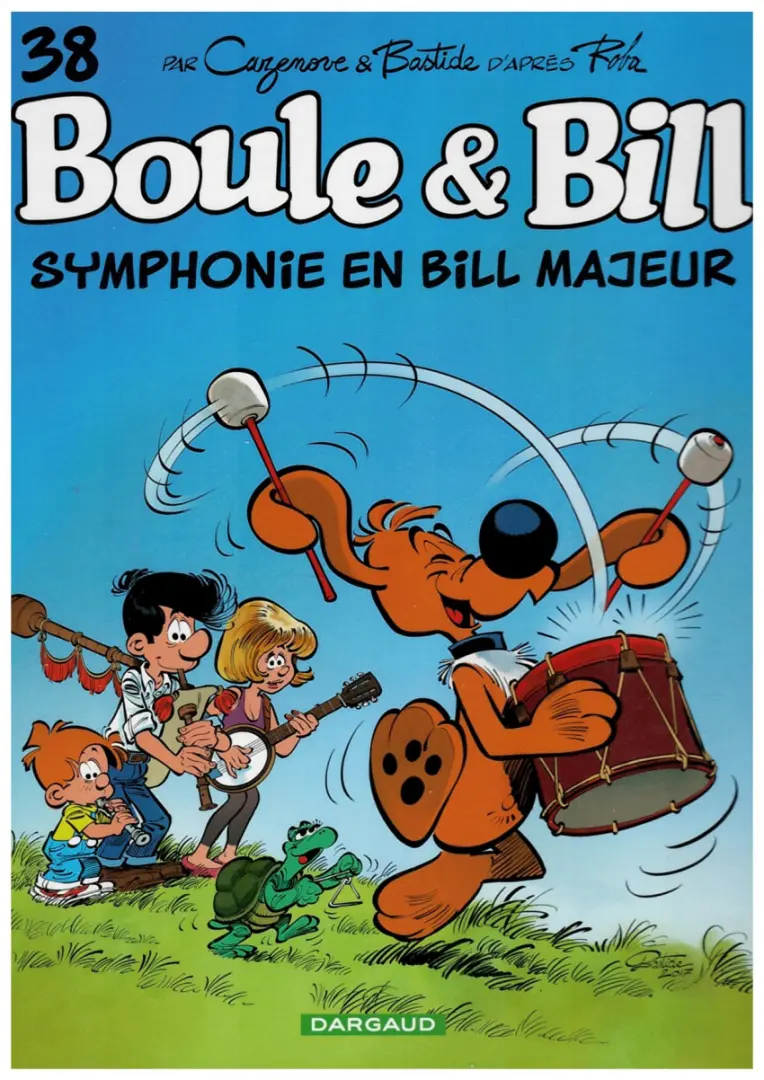 Couverture de l'album Boule & Bill Tome 38 Symphonie en Bill majeur