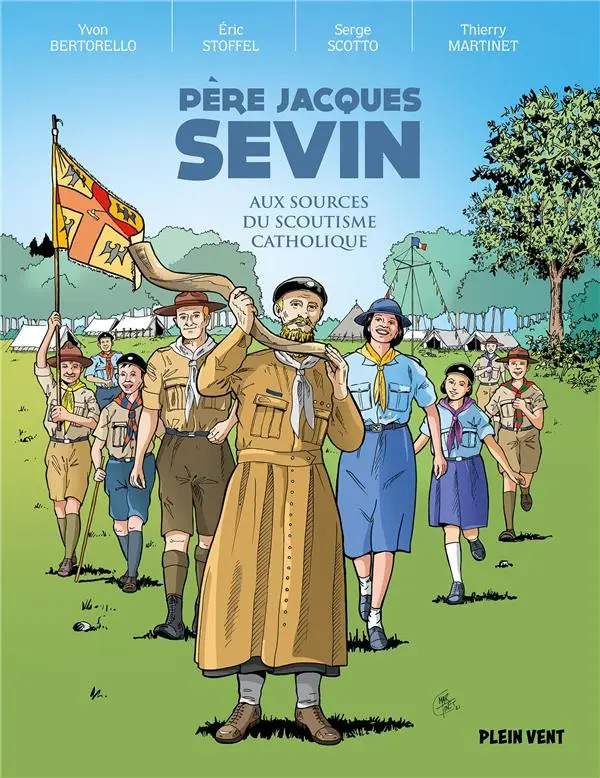 Couverture de l'album Père Jacques Sevin Aux sources du scoutisme français