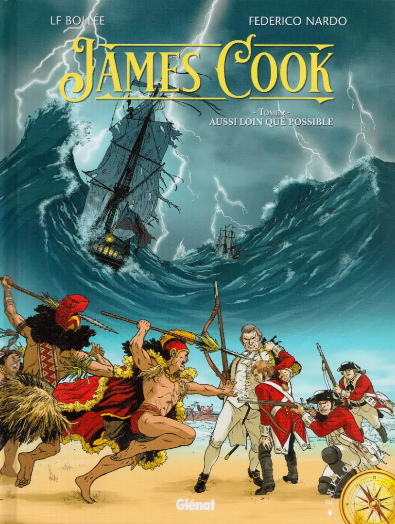 Couverture de l'album James Cook Tome 2 Aussi loin que possible