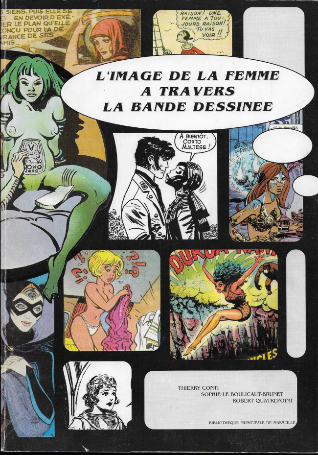 Couverture de l'album L'image de la femme à travers la bande dessinée