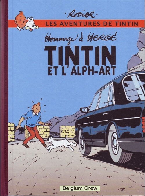 Couverture de l'album Tintin Tintin et l'alph-art