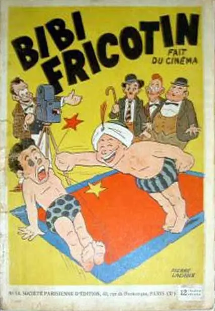 Couverture de l'album Bibi Fricotin 2e Série - Societé Parisienne d'Edition Tome 14 Bibi Fricotin fait du cinéma