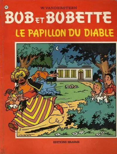 Couverture de l'album Bob et Bobette Tome 147 Le papillon du diable