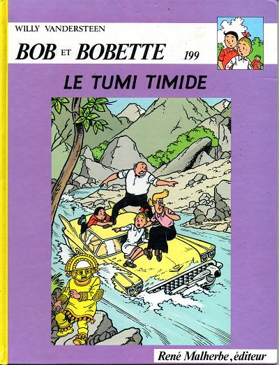 Couverture de l'album Bob et Bobette Tome 199 Le Tumi timide