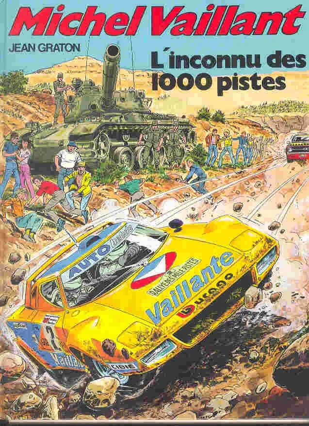 Couverture de l'album Michel Vaillant Tome 37 L'inconnu des 1000 pistes