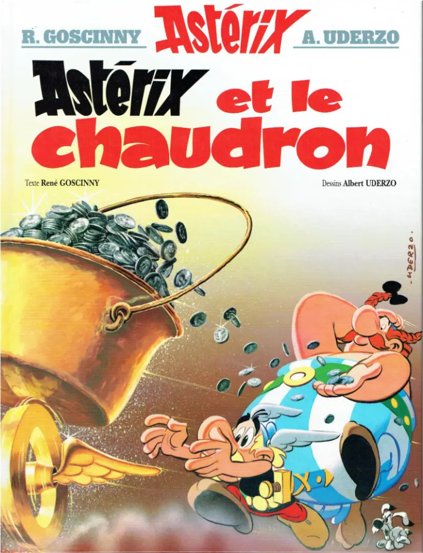 Couverture de l'album Astérix Tome 13 Astérix et le chaudron