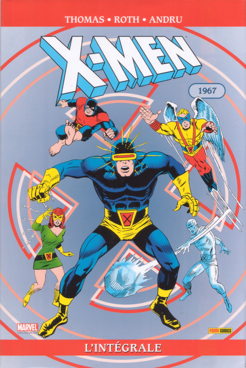 Couverture de l'album X-Men L'intégrale Tome 17 1967