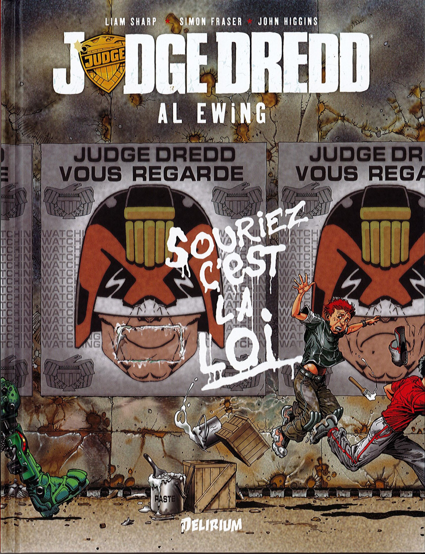 Couverture de l'album Judge Dredd Tome 5 Souriez c'est la loi