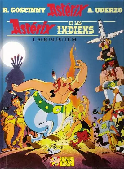 Couverture de l'album Astérix L'Album du film Astérix et les Indiens