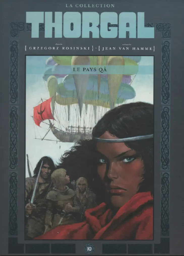 Couverture de l'album Thorgal - La collection Tome 10 Le pays Qâ