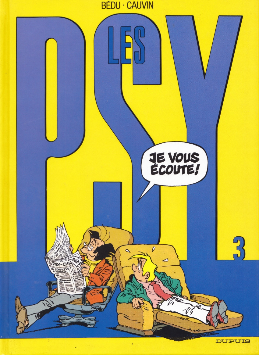 Couverture de l'album Les Psy Tome 3 Je vous écoute !