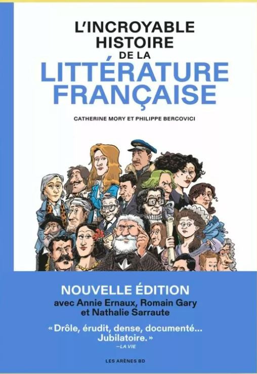 Couverture de l'album L'Incroyable Histoire de la Littérature Française