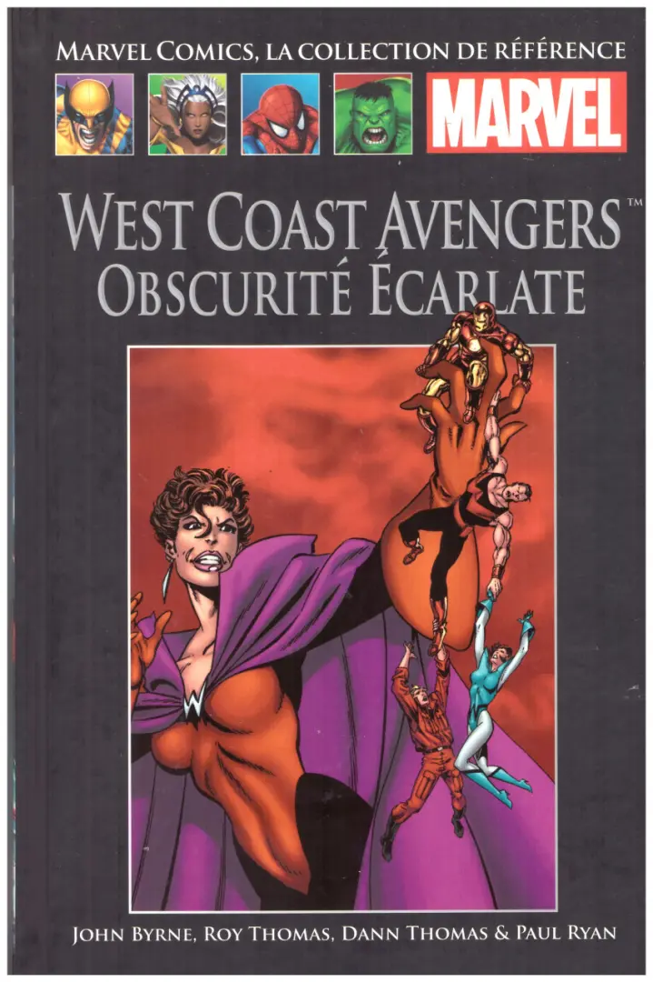Couverture de l'album Marvel Comics - La collection de référence Tome 260 West Coast Avengers - Obscurité Écarlate