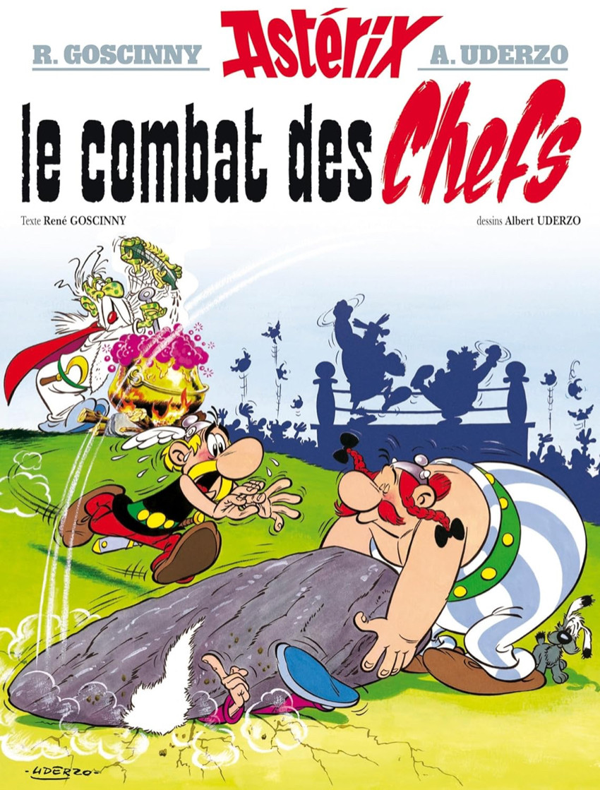 Couverture de l'album Astérix Tome 7 Le combat des chefs