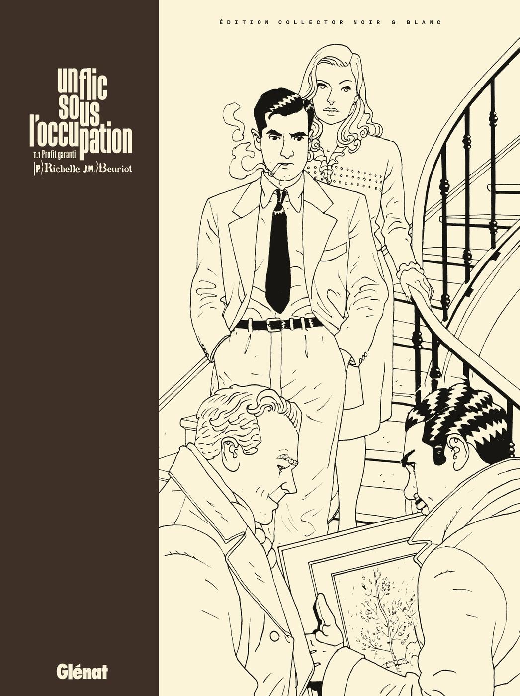 Couverture de l'album Un flic sous l'Occupation Tome 1 Profit garanti