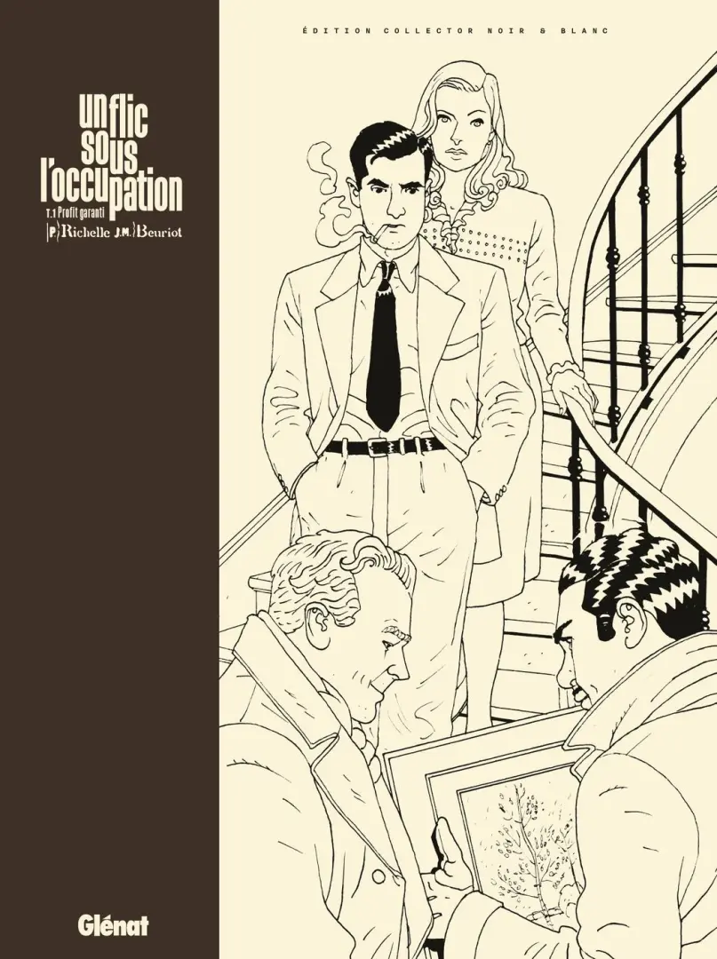 Couverture de l'album Un flic sous l'Occupation Tome 1 Profit garanti