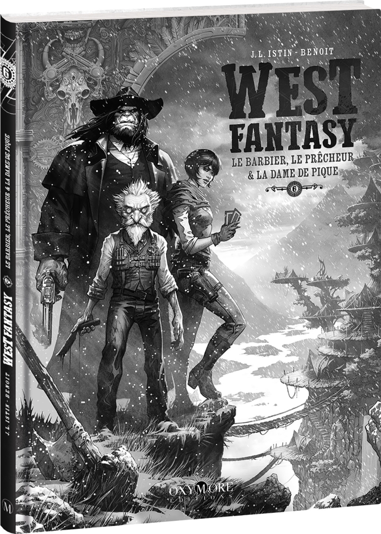 Couverture de l'album West Fantasy 6 Le barbier , le prêcheur & la dame de pique