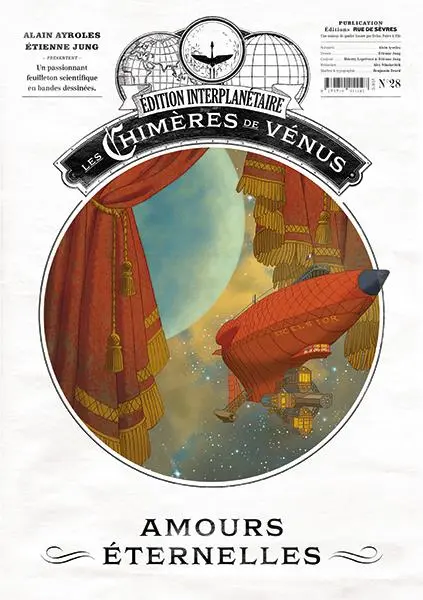 Couverture de l'album Le Château des étoiles Les Chimères de Vénus - Gazette N° 28