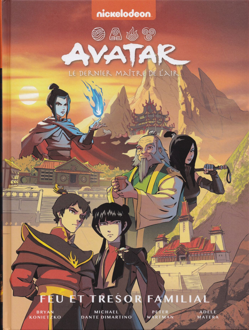 Couverture de l'album Avatar, le dernier maître de l'air Feu et trésor familial